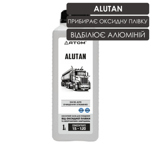 Засіб для очищення алюмінію ALUTAN, 1L 1 Alutan 1L