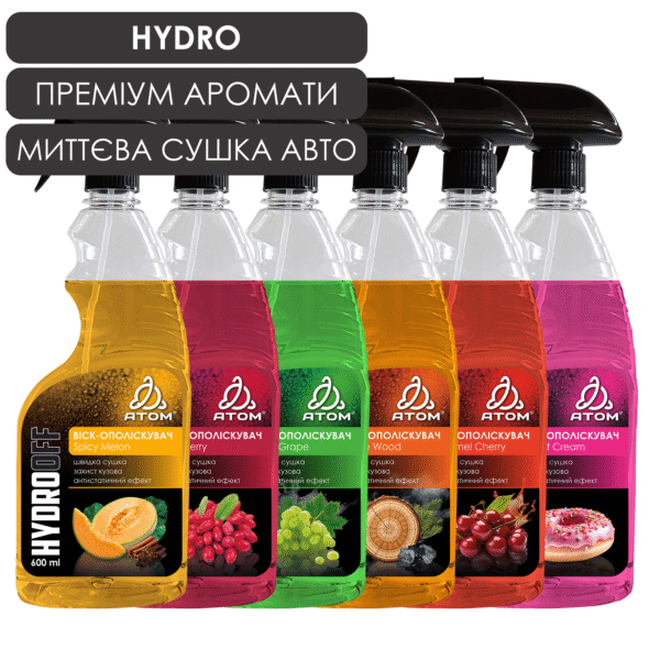 Віск-ополіскувач HYDRO 1 HYDROOFF 600ml