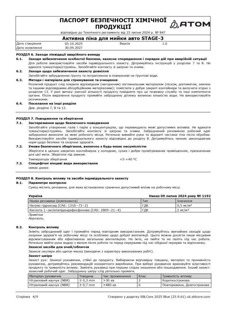 SDS Aktyvna pina dlia myyky avto STAGE 3 page 0004